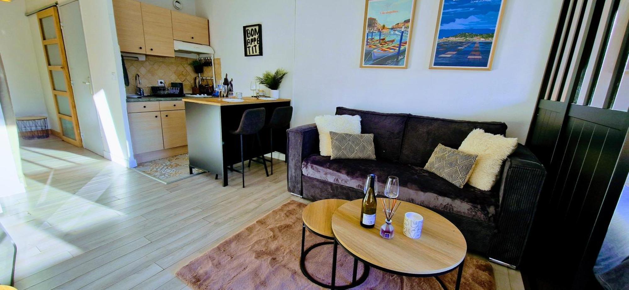Le Port Cros 10, Superbe En Bord De Mer, Jolie Vue, Parking Prive, Climatisation Sète