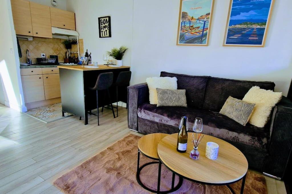 Le Port Cros 10, Superbe En Bord De Mer, Jolie Vue, Parking Prive, Climatisation Appartement